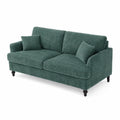 3-Sitzer Sofa Stoff Grün