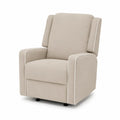 Stoff Relaxsessel mit Verstellbarer Rückenlehne Beige