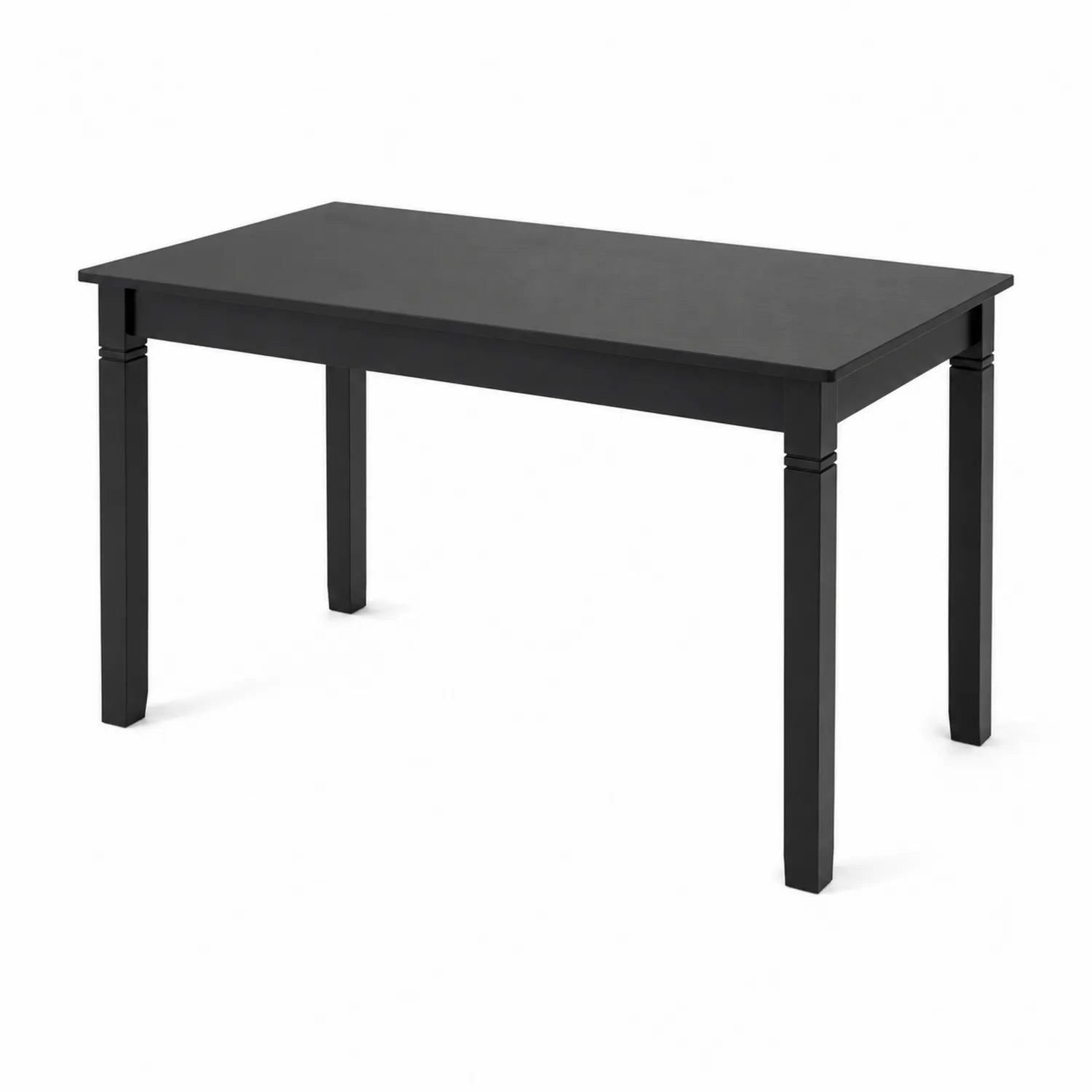 Esstisch Rechteckig 120x75x75 cm Holz Schwarz