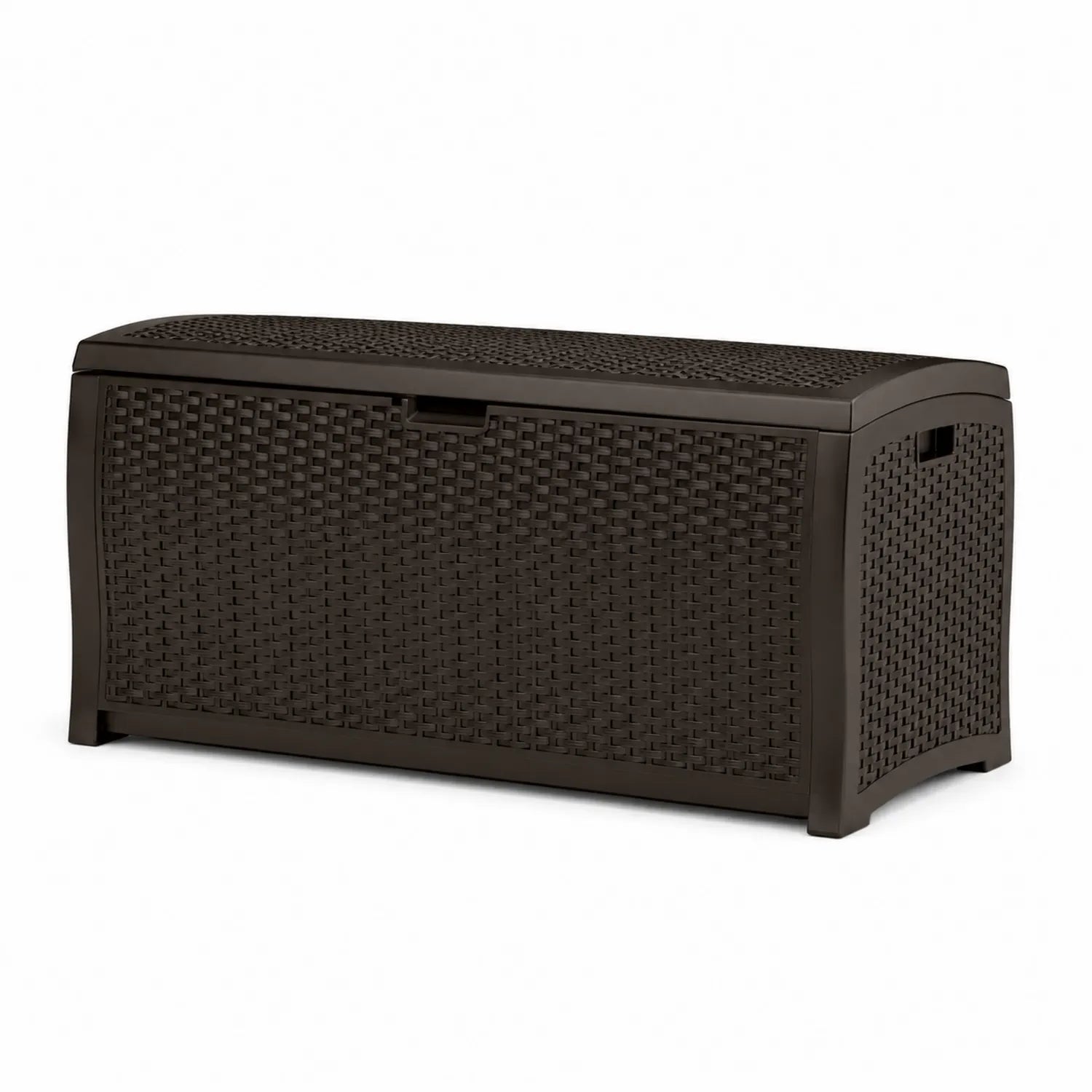 Aufbewahrungsbox Kunststoff Rattan Braun 120x60x55cm